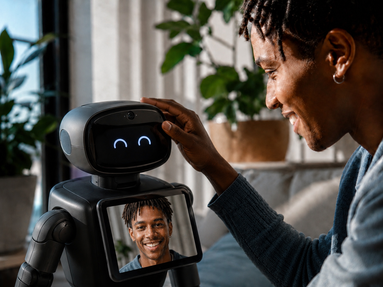 Robot-assisted Daily Check-ins